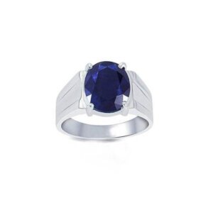 Natural Astrological Blue Sapphire (Neelam) Ring