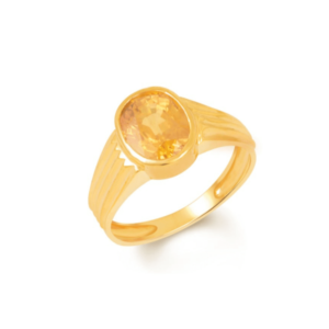 Hight Quality Yellow Sapphire Ring