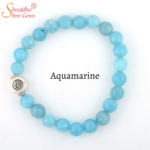 auqamarine gemstone bracelet