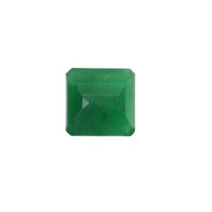 8.55 Ratti / 7.71 Carat Natural Zambian Loose Emerald (Panna) Gemstone