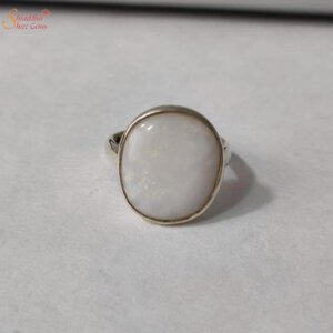 Natural And Certified Opal Gemstone Ring