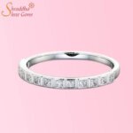 unique designing moissanite diamond wedding ring