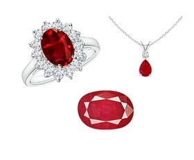 natural ruby gemstone jewelry