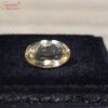 Oval Cut Loose Yellow Sapphire Gemstone