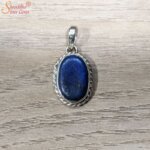 Certified Lapis Lazuli Gemstone Pendant