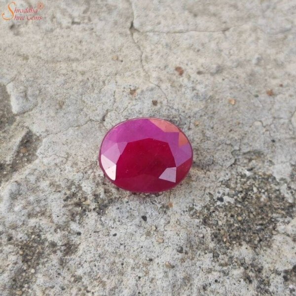 5 Carat Mozambique Ruby (Manik) Gemstone