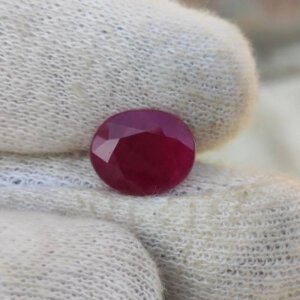 5.53 Carat Mozambique Ruby (Manik) Gemstone
