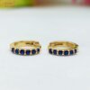 blue gemstone earrings
