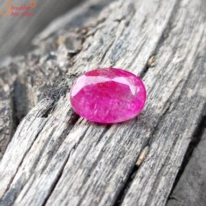 Natural Burmese Ruby Gemstone, Manik Stone