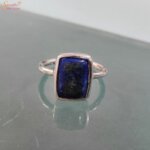 natural lapis lazuli gemstone ring