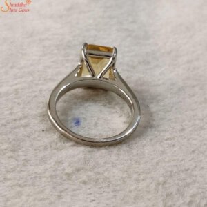 Natural Citrine Ring, November Birthstone Ring