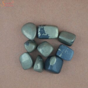 Natural Pyrite Tumble Stone For Fame And Wealth
