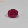 oval shape mozambique ruby gemstone