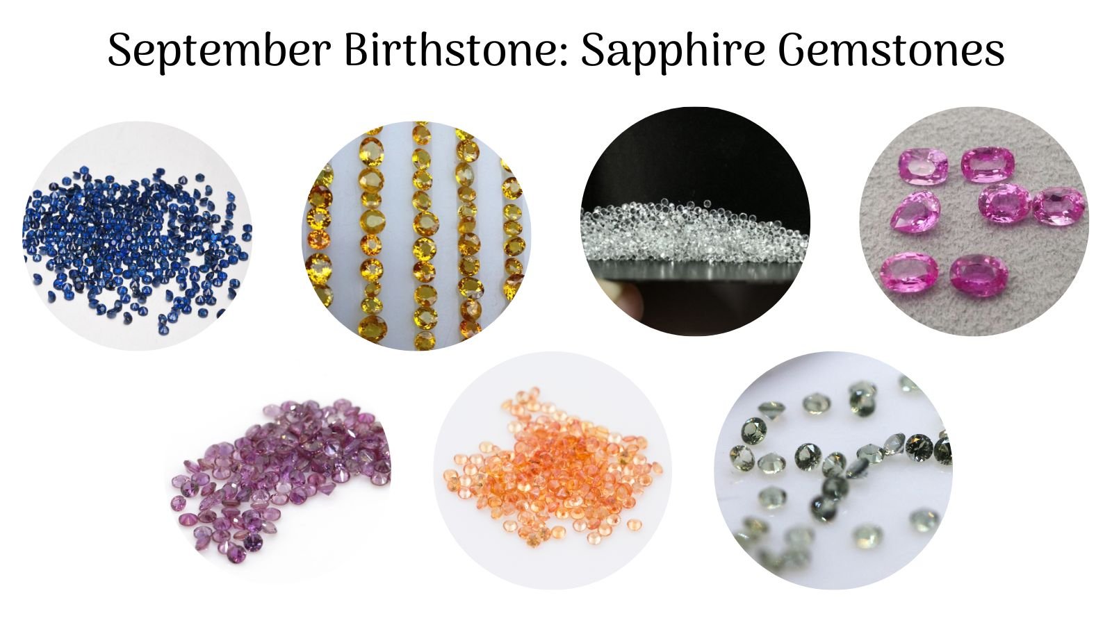 All About September Birthstone: Sapphire Gemstone
