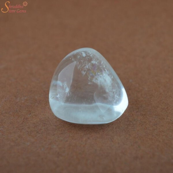 natural clear quartz tumble stone