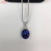 blue sapphire pendant