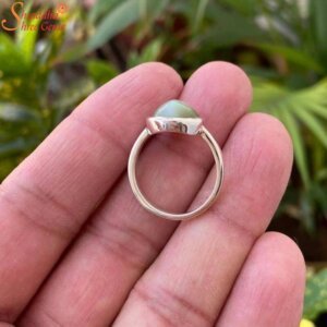 Natural Chrysoberyl Cats Eye Ring, Lehsunia Gemstone Ring