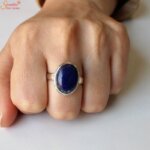 certified lapis lazuli ring