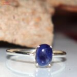 lapis lazuli silver ring