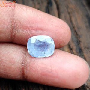 4.18 Carat Ceylon Blue Sapphire Gemstone, Neelam Stone