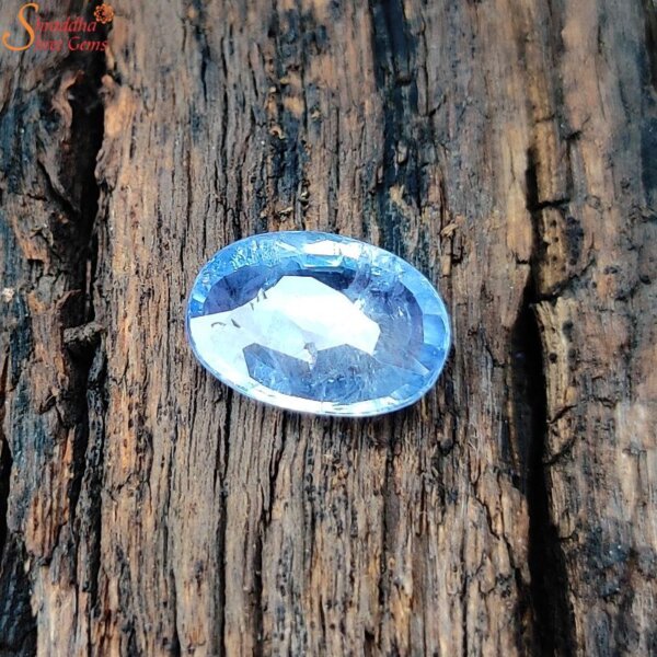 natural blue sapphire gemstone