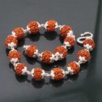 certified rudraksha beads bracelet