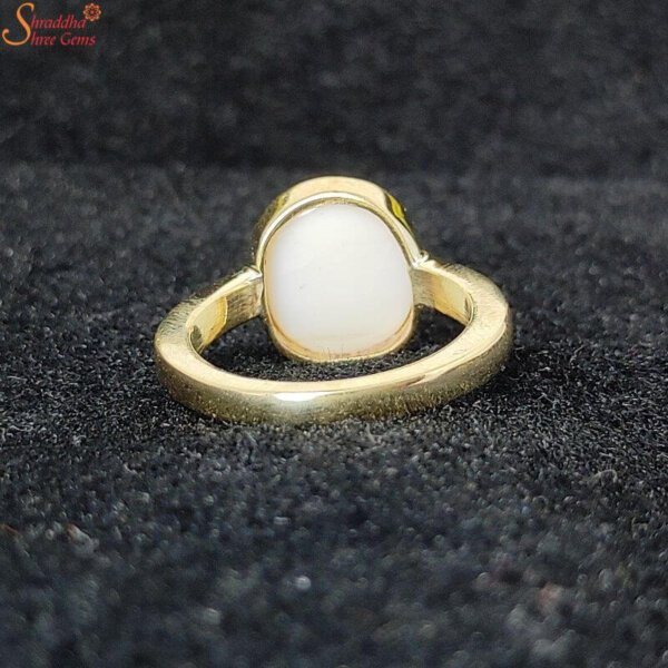 natural opal gemstone ring