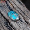 untreated iran turquoise gemstone