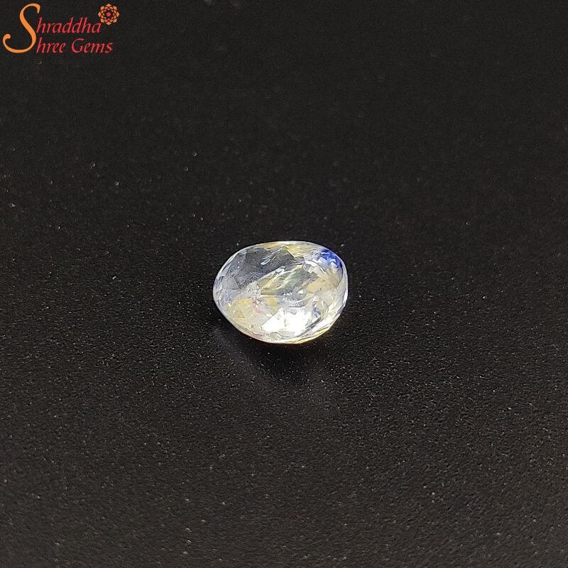 4.47 Carat Pitambari Gemstone, Natural Bicolor Sapphire Stone