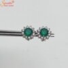 emerald earrings