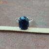 natural blue sapphire ring