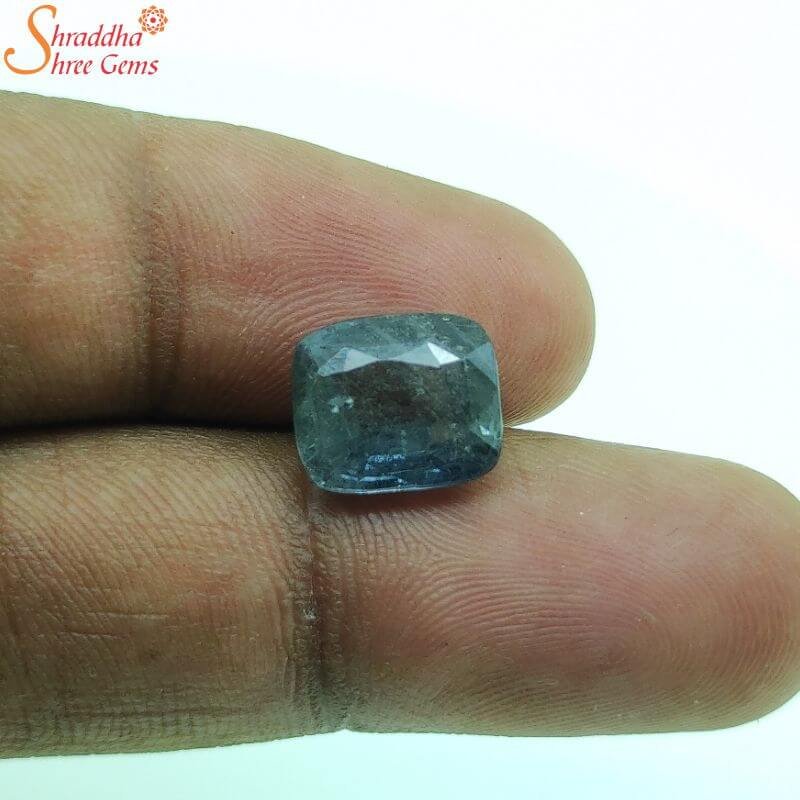 Bicolor Gemstone, 5.44 Carat Neelambari Stone