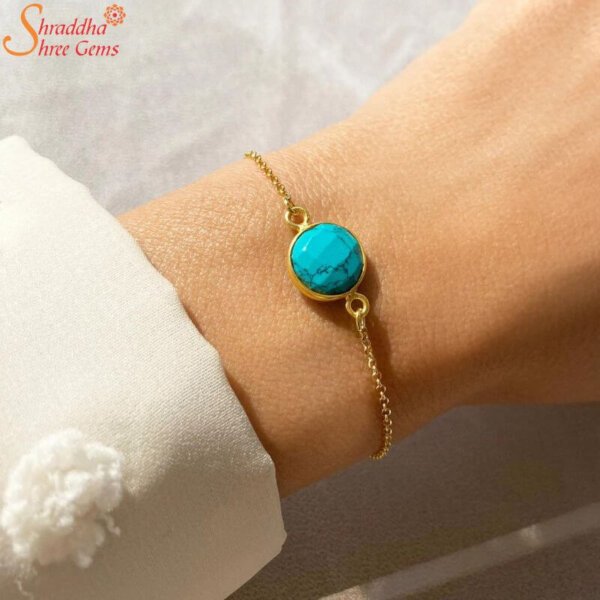 good luck turquoise bracelet