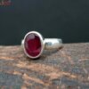oval ruby ring