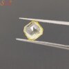 octagon yellow sapphire gemstone