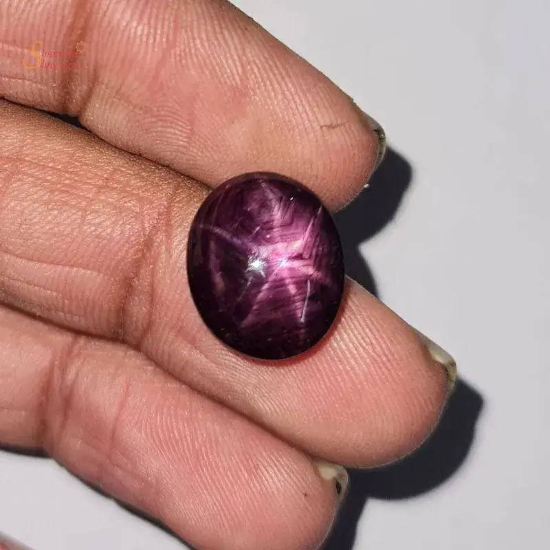 Natural Star Ruby Gemstone – 4.45 Carat